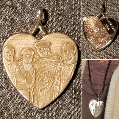 customer gold jewelry with photo pendant customer gold jewelry with photo pendant