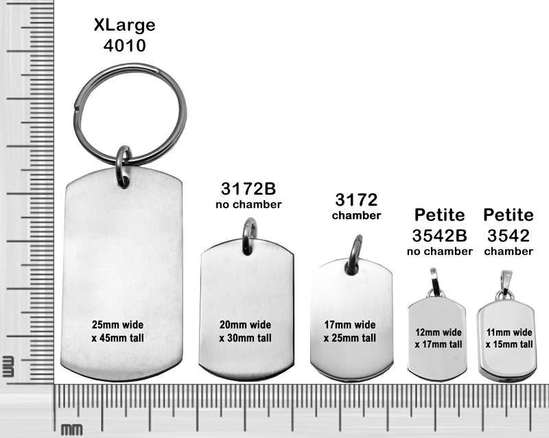 dog tag size scale dog tag size scale